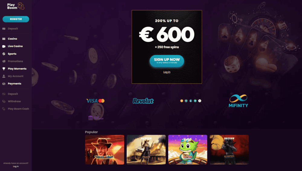 PlayBoom casino